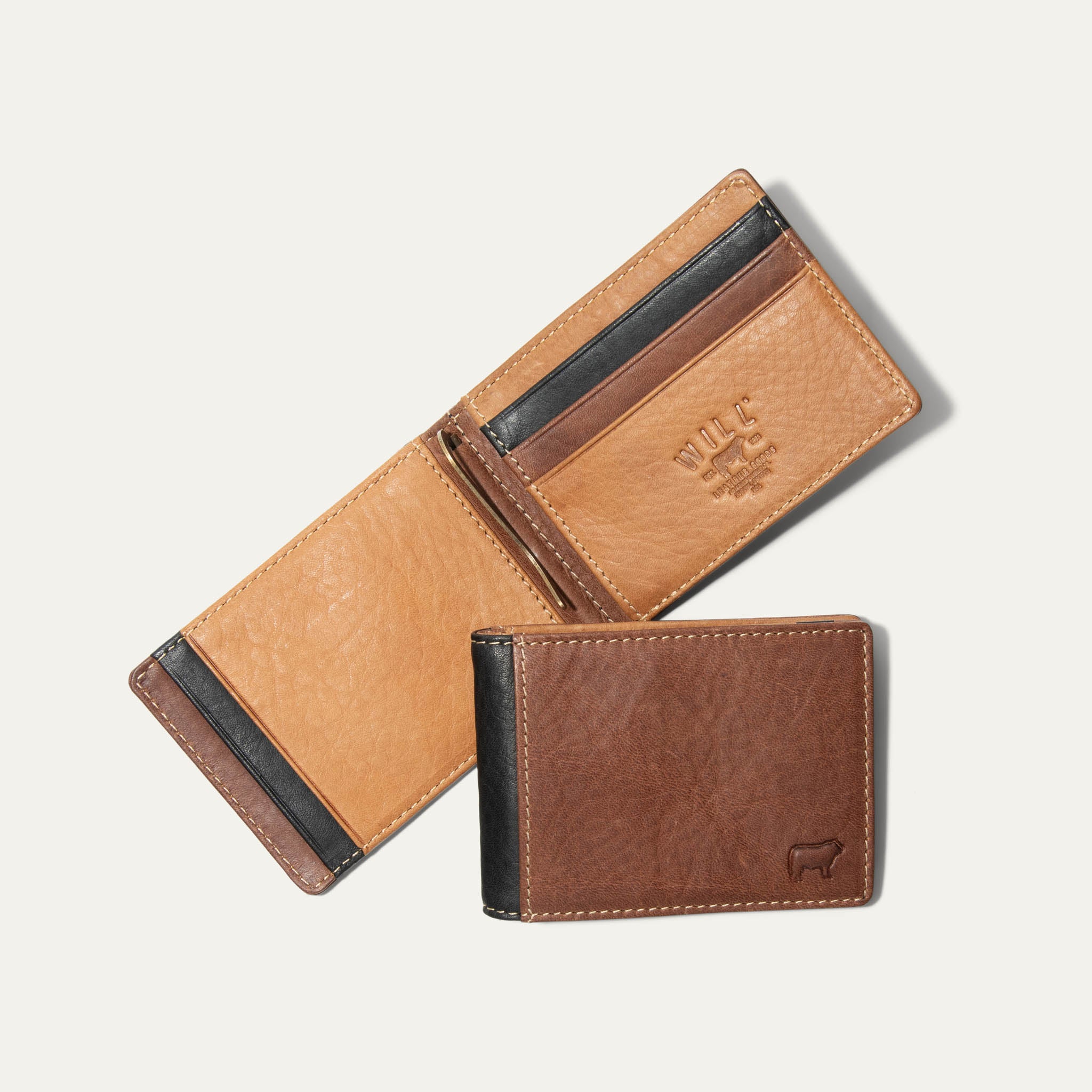 Mondrian Color - Block Slimfold - Will Leather Goods